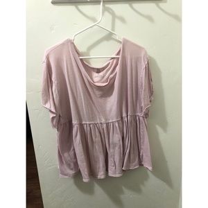 We The Free cute baby pink tee